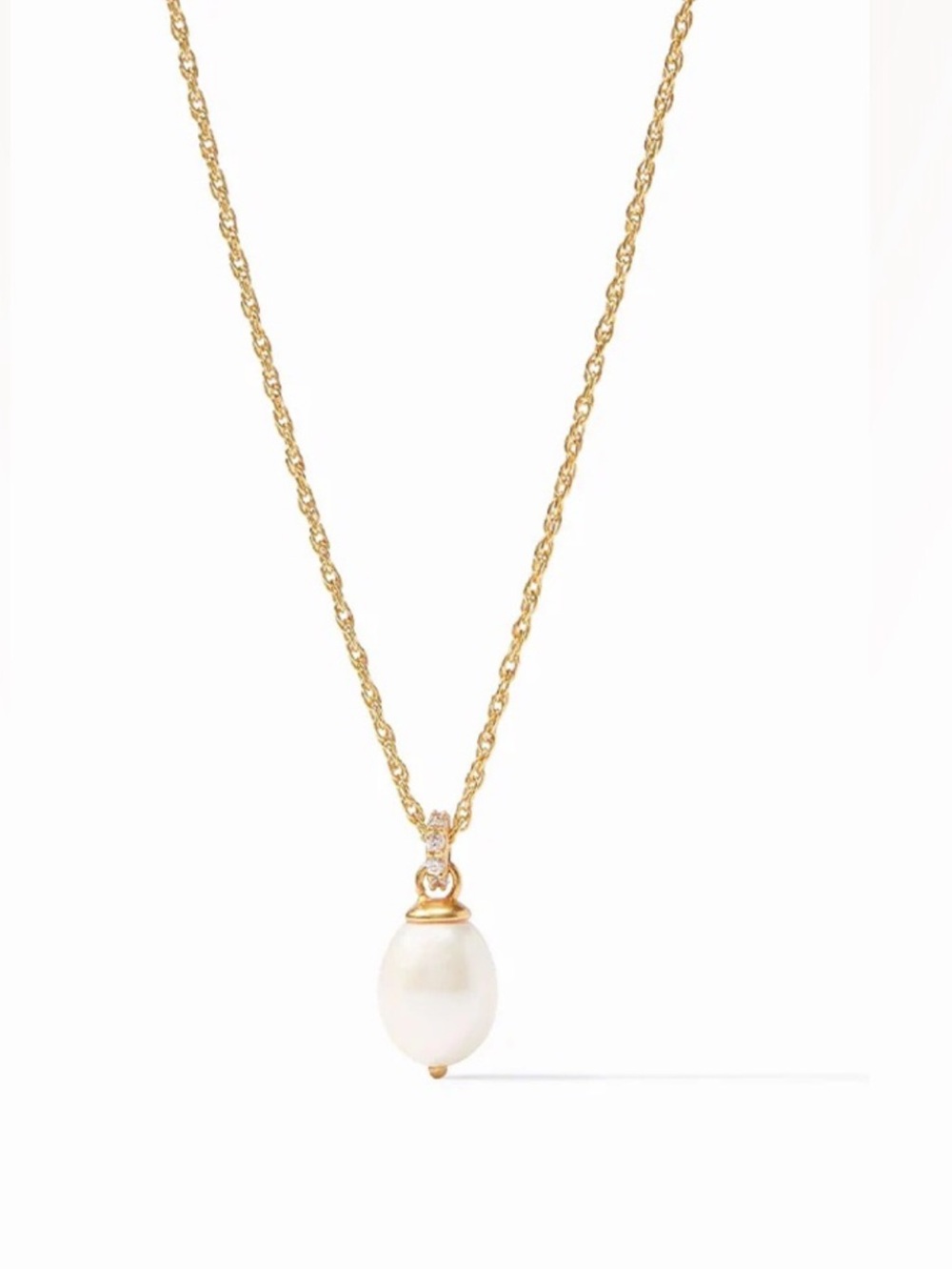 NWOT Julie Vos  Celeste Solitaire Necklace